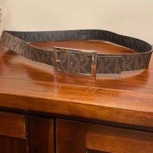 Michael Kors reversible belt, black one side and brow on other side, size L/XL